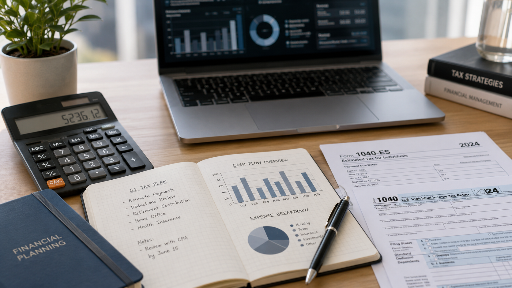 Tax calculation and business forms