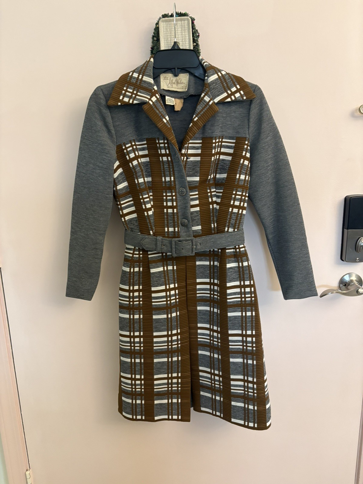 Vintage Alfred Weber dress with belt