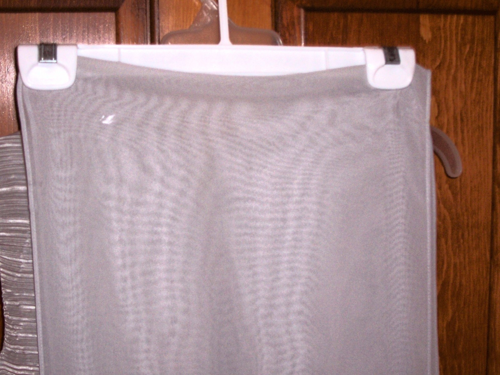 CACHET GRAY SILVER GOWN EVENING DRESS MOTHER OF BRIDE FAUX 2 PIECE SHAWL SIZE 6